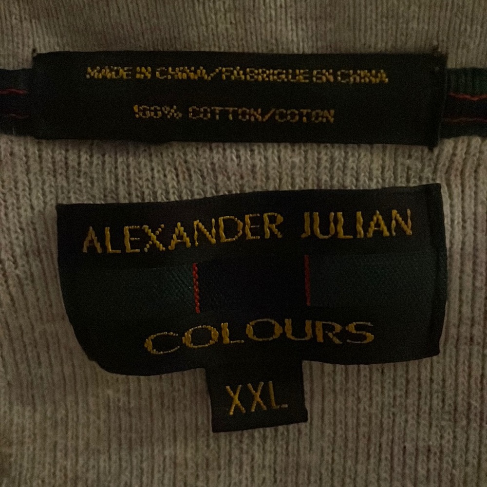 VINTAGE ALEXANDER JULIAN COLOURS LONG SLEEVE - Picture 4 of 5